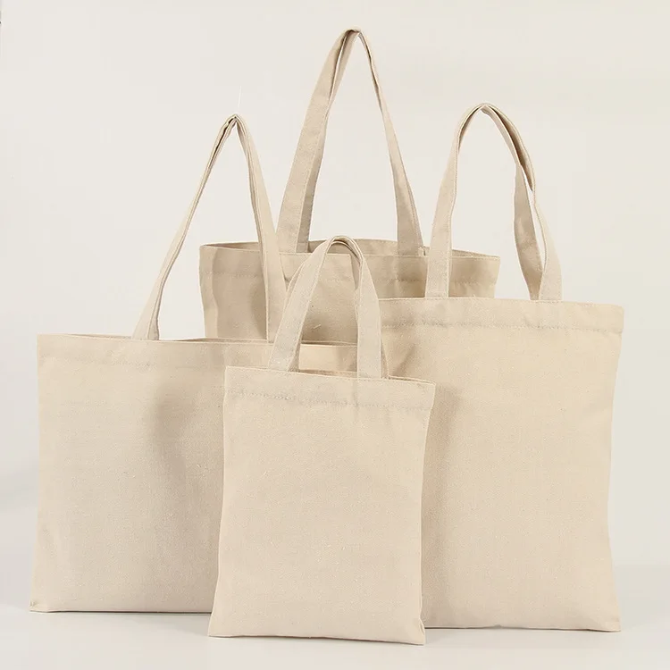 Calico canvas shopping tote cotton bag ODM with custom printing