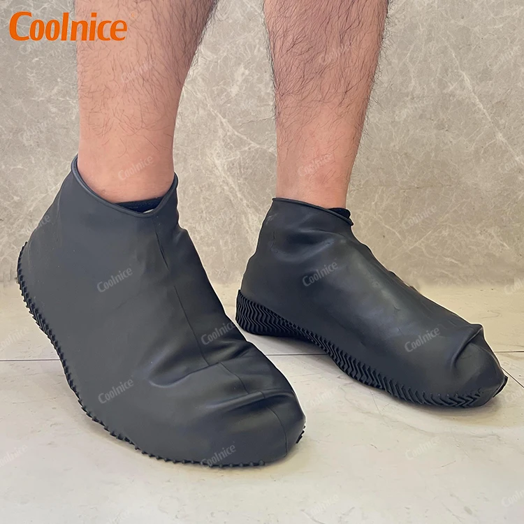 High quality rain unisex galoshes overshoes silicone shoe covers waterproof