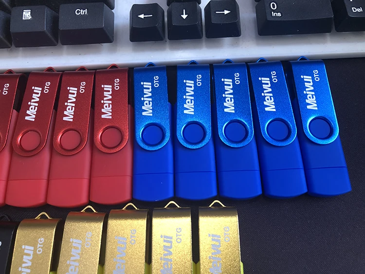 Meivui MVC5 XC OTG Swivel USB Flash Drive 128GB 64GB 32GB 16GB 8GB 4GB 2GB Pen Drive Smartphone Pendrive OTG 2.0 USB Flash Drive