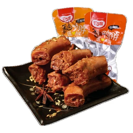 Stewed duck neck vacuum packaging is more fresh-keeping, easy to tear and carry