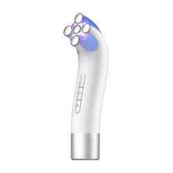 ems rf led light electric face massage machine vibration v face lift wrinkle remover ultrasonic facial massager