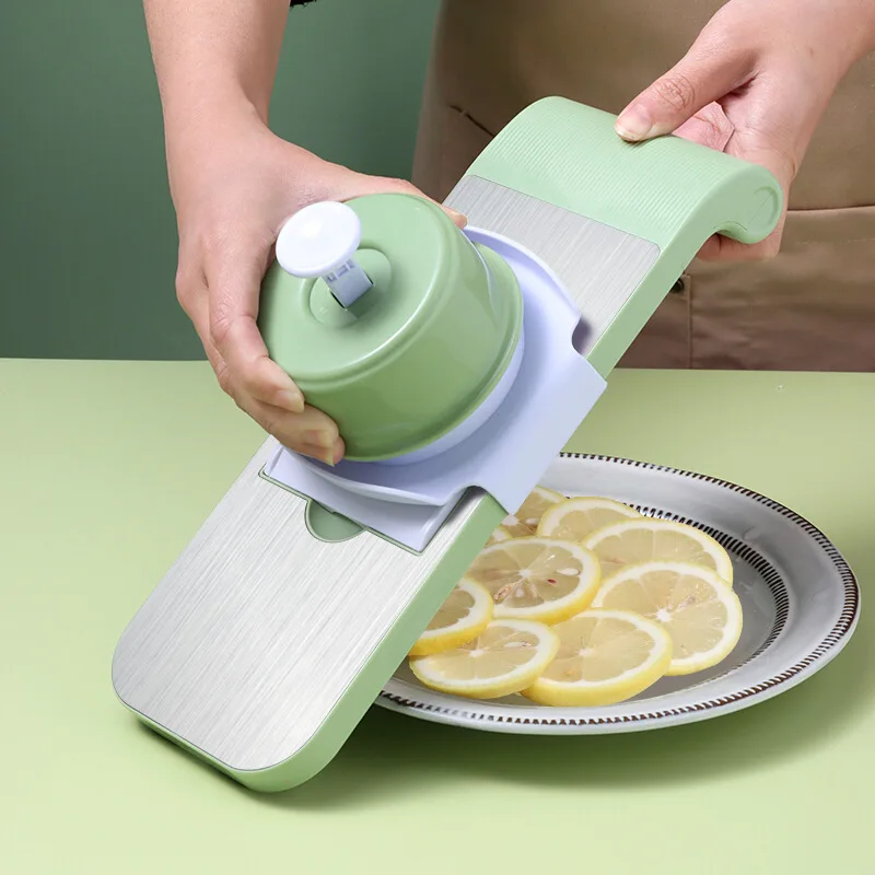 NEW kitchen gadgets food cutter shredder dicer mandoline slicer 5 Adjustable Blade manual vegetable chopper