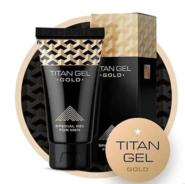 GOLD TITAN Bigger Dick Male Penis Enlargement Gel Cream Increase XXL Size Erection Product Aphrodisiac Sex Product