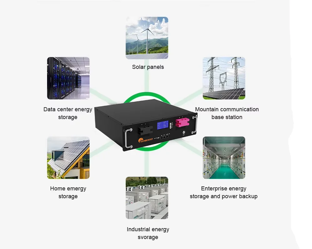 Sunboost 51.2V 100Ah 150Ah 200Ah Lithium Ion Packs 15Kwh 30Kwh Lifepo4 48V Battery Home Energy Rack Mounted Storage Battery