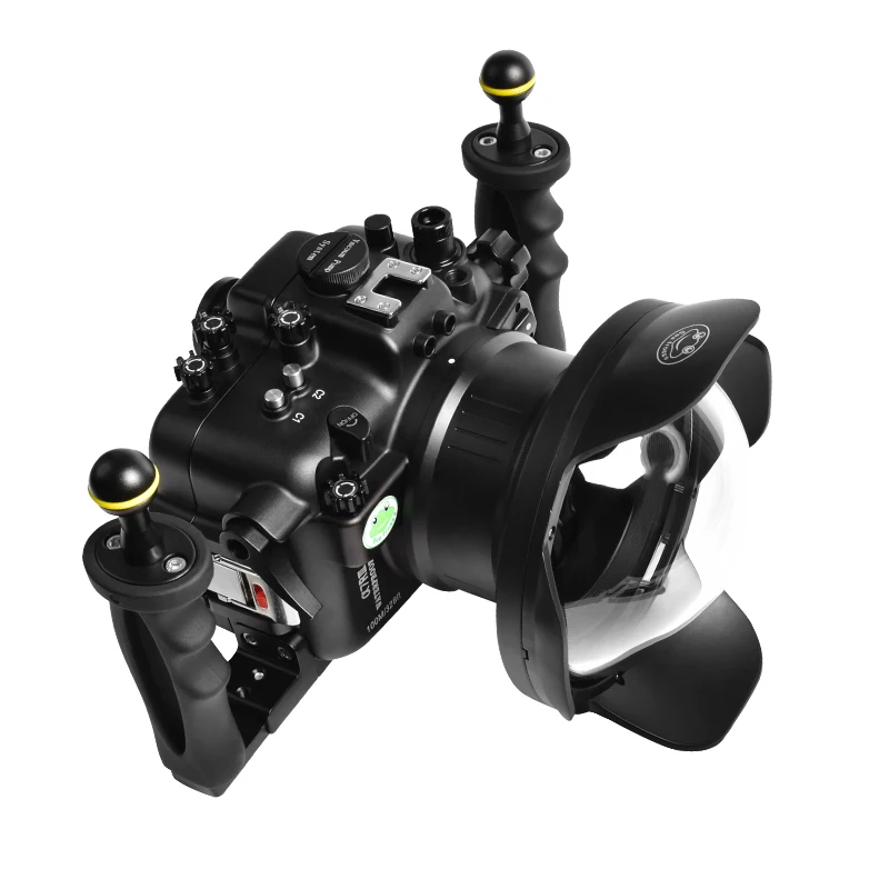 Pre-order For Sony A7RIII Aluminum Alloy Camera Waterproof Housing Underwater 100M Drifting Surfing Swimming Diving Case