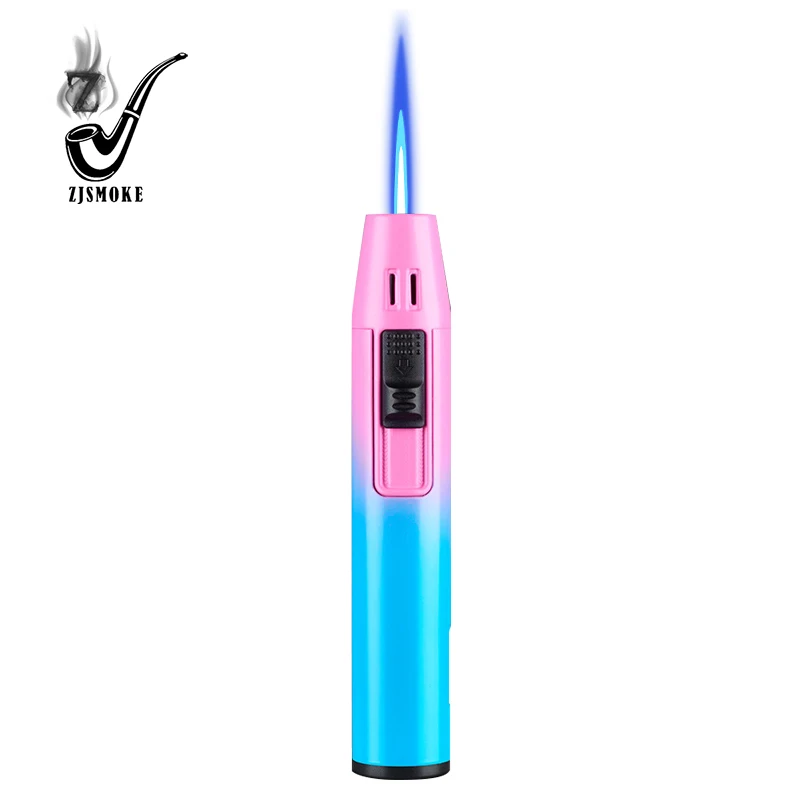 The party novelty unusual lighter windproof gas lighter long lighter  at the party