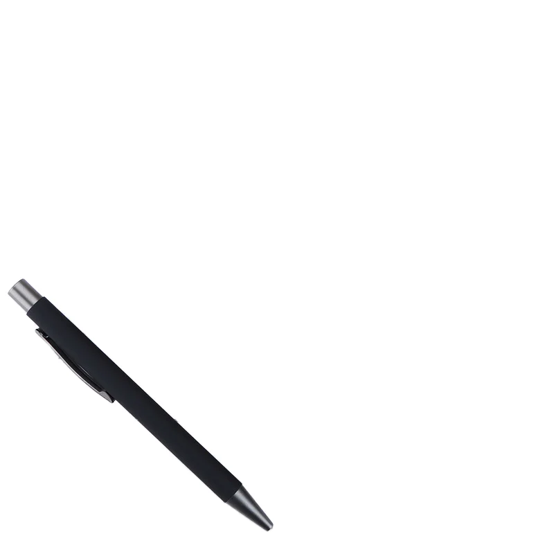 Hot Metal Promotional Click Rubber Ballpoint Pen Fast Production Wholesale Ball Point Pens