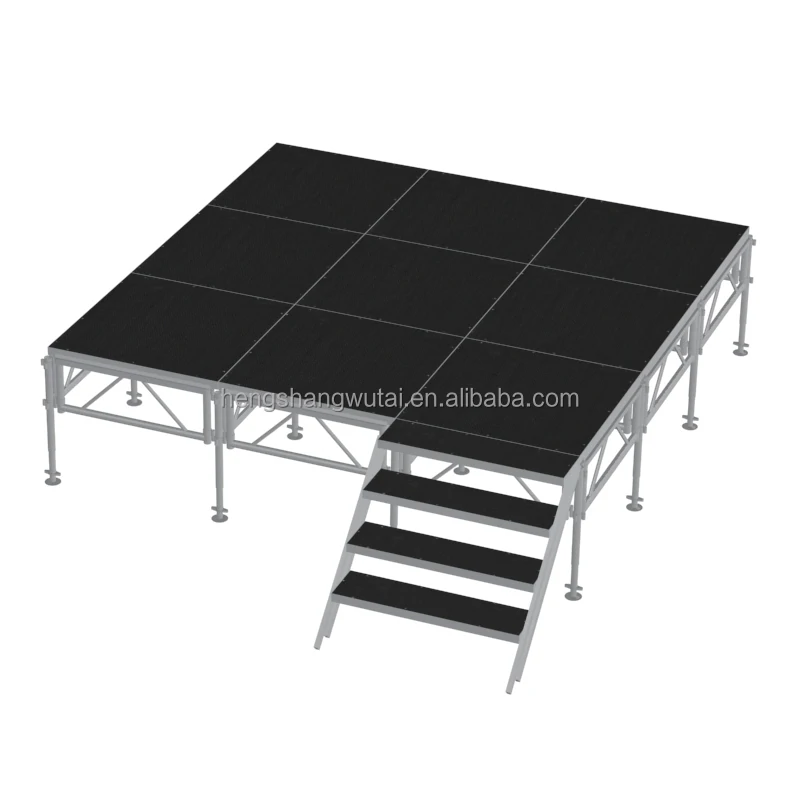 Factory Aluminum Stage Platform 4x8 ft Stage Deck Aluminum Outdoor Stage Podium For Concert Events Wedding