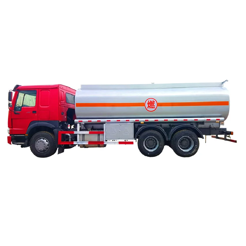 Fuel Tanker Cheap Price Used Sinotruk Factory Heavy Duty 20000 Liters Carbon Steel  Fuel Tank Trucks Utility Box Oil Tank Truck