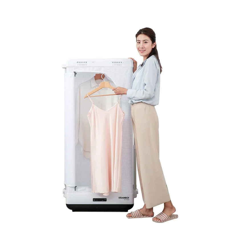 
High end modern fashion smart automatic steam ironing warm air clothes care cabinet wardrobe 