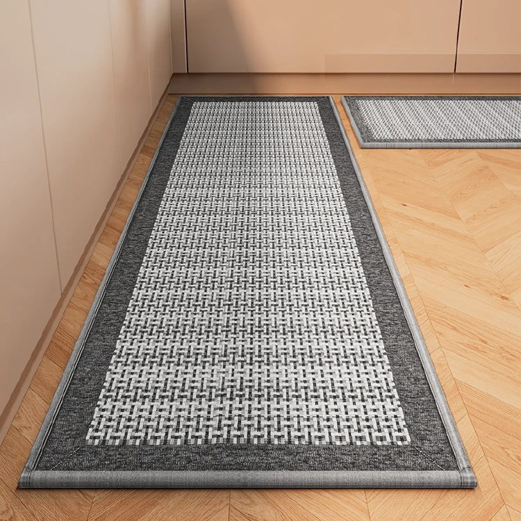 Manufacturers customize oil resistant rubber provide kitchen runner mat waterproof