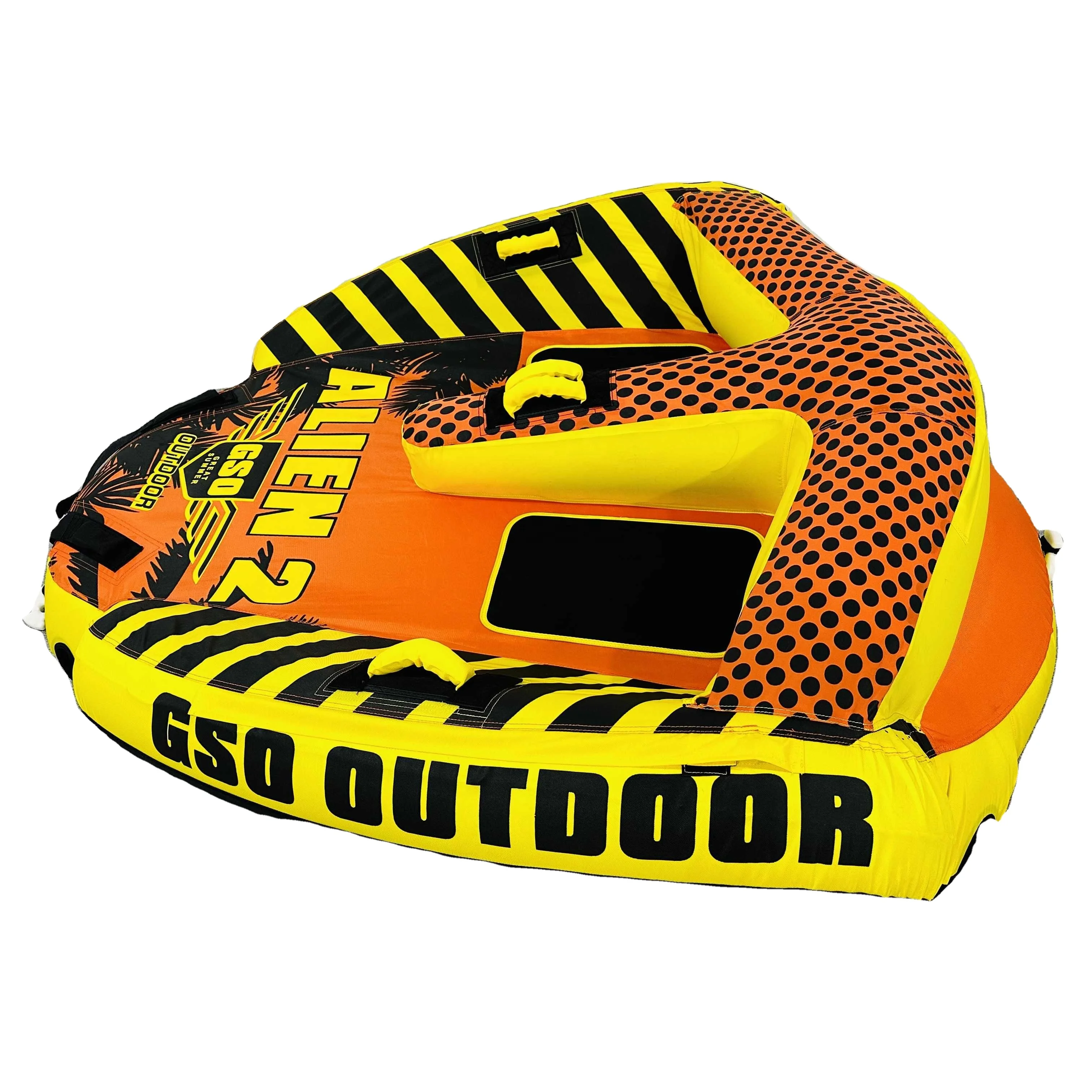 Manufacturer Wholesale Order Spot 2-4 People Dragging and Dragging on the Water Dragging Thickened PVC Inflatable Water Ski Ring