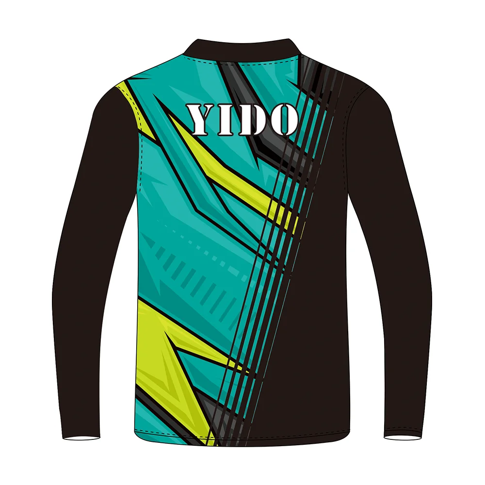 Wholesale China New Design Cricket Jerseys Digital Print Sport Cricket T shirts Long Hand