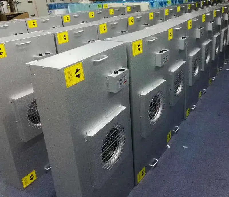 Cleanroom System FFU with High Efficiency 99.99% Hepa Filter Made in China Clean Room