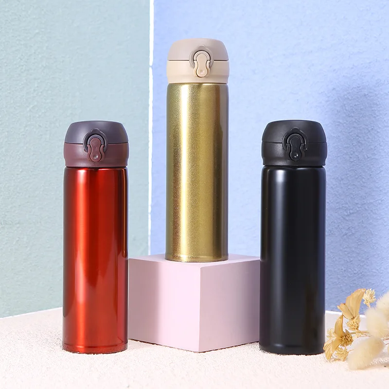 2022 HOT SELLING 304 stainless steel vacuum flask set gift box Custom Eco Double Wall Vacuum Insulated Thermal vacuum cup