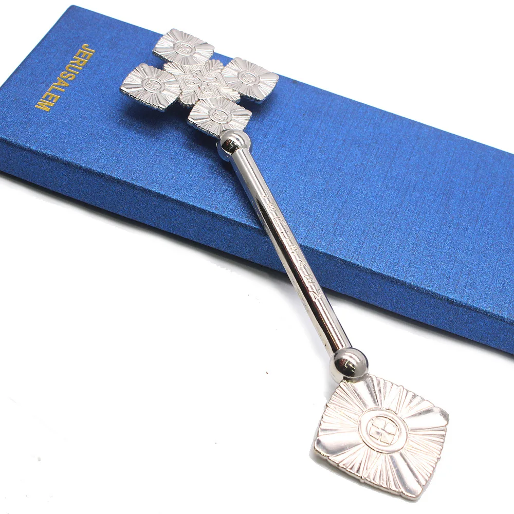 Metal Hand Cross JERUSALEM Religious Cross Prayer Cross