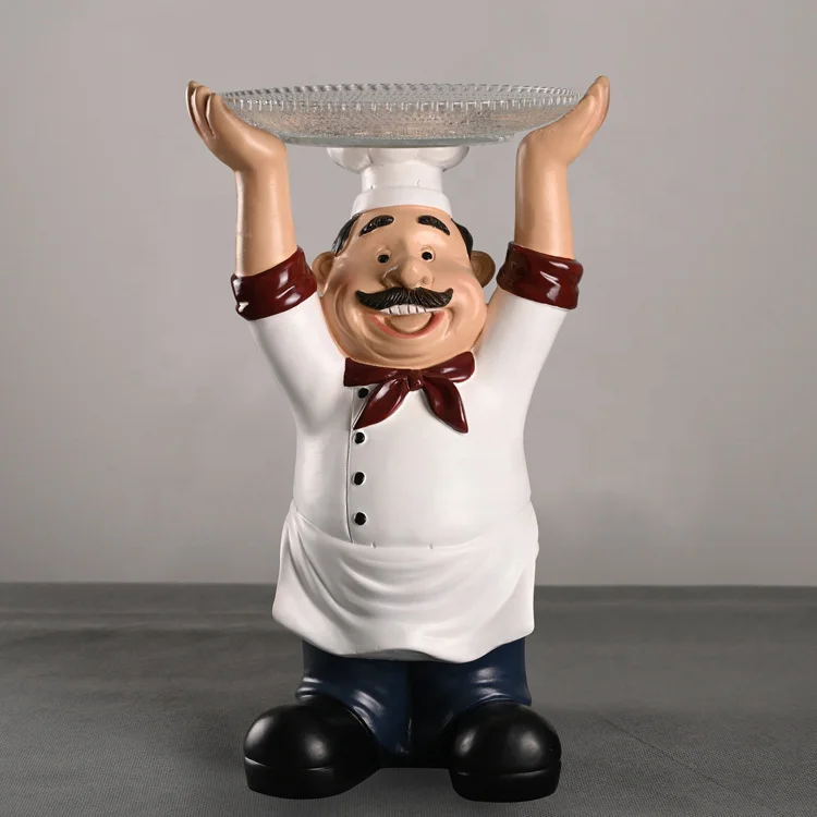 
 Шеф-повара фруктовый Tray_Home украшения смолы Crafts_Modern простой шеф-повар серии украшения  