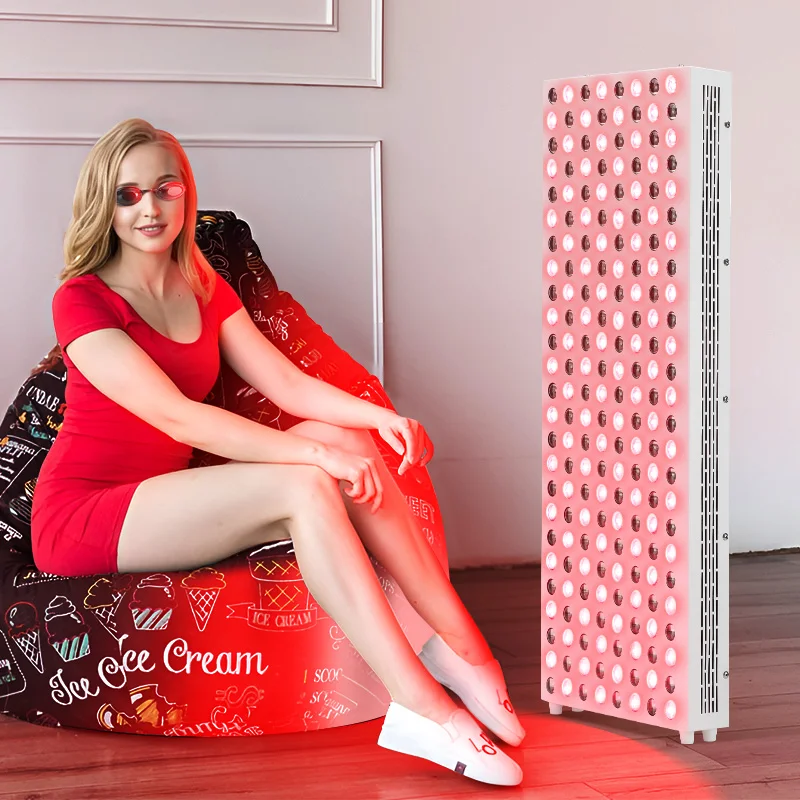 Kinreen Fashionable Home Use 1000W Led Therapy Panel Full Body 850nm Near Infrared Light Therapy Machine