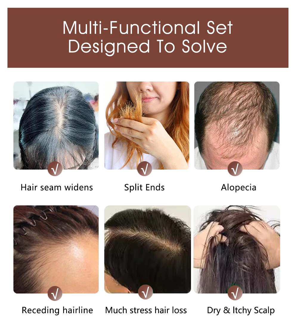 Private Label Extremely Natural Healthy Thickening Caffeine Growth Anti Loss Fall Hair Shampoo