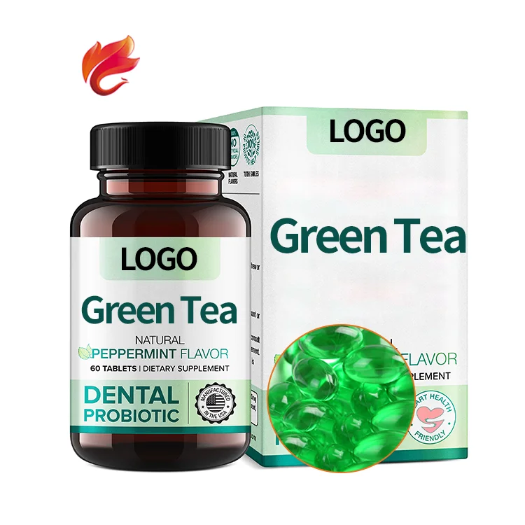 GMP Certificate Weight Loss Green Tea Soft Capsule