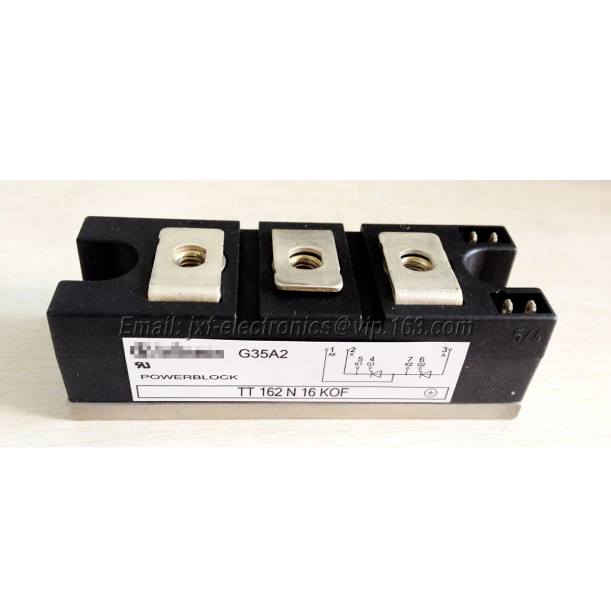 WGZX Thyristor Module TT162NKOF 2N-K 2N-A 180N 2N14 701819-205AW