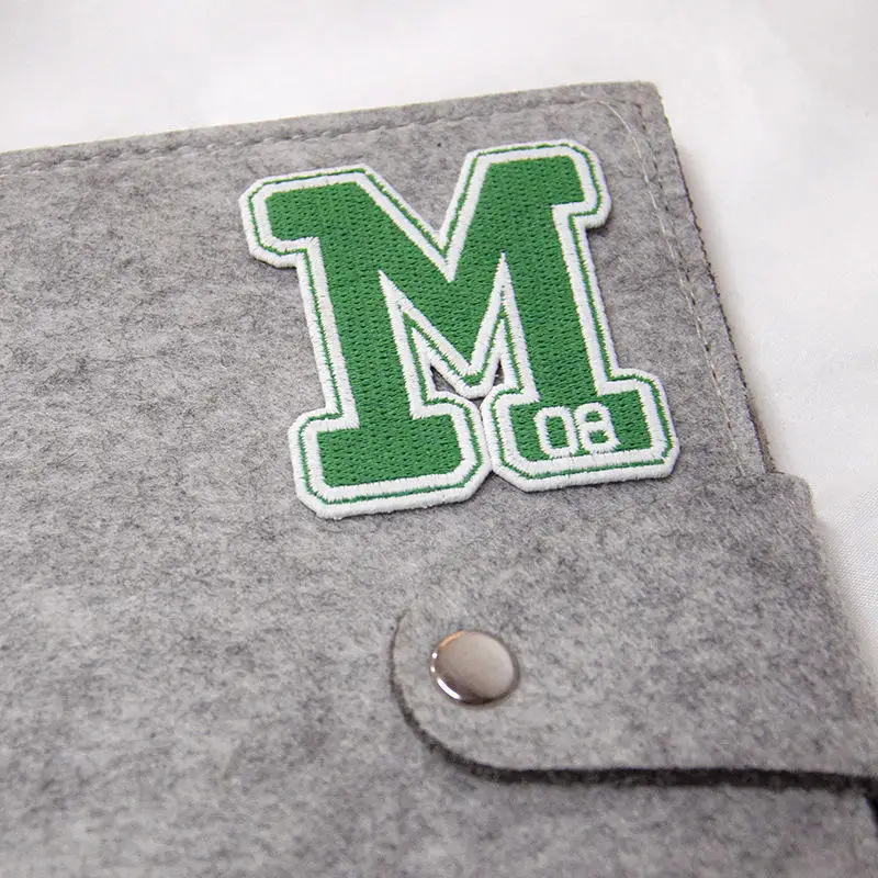 Buy Now embroidery patches for clothing custom LOGO iron on patches bulk