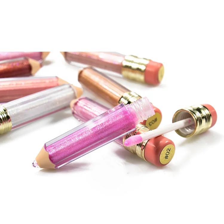 Частная этикетка макияж карандаш трубки блеск дети блеск для губ