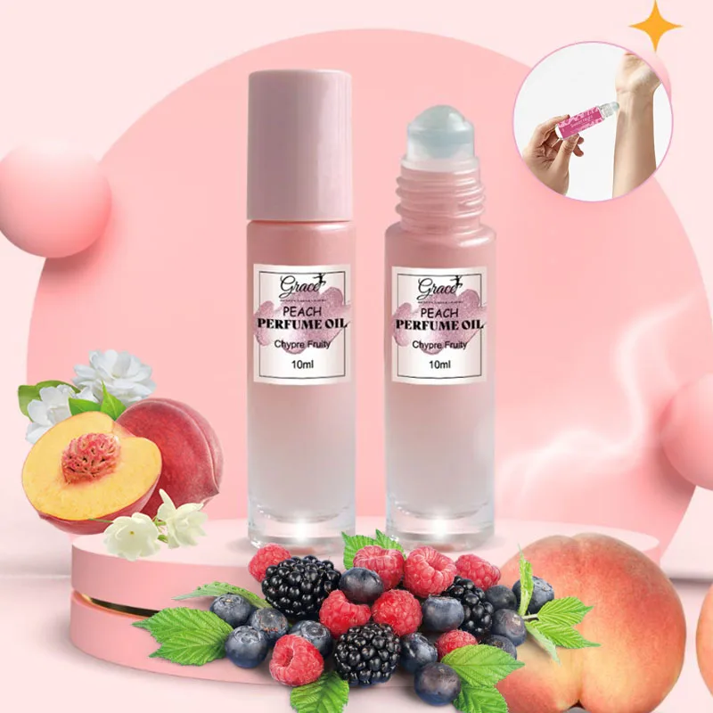 Private Label Eau De Toilette Original  Body Perfume Essential Oil Roll-on Peach Sweet Orange Floral Fruity Pheromone Perfumes
