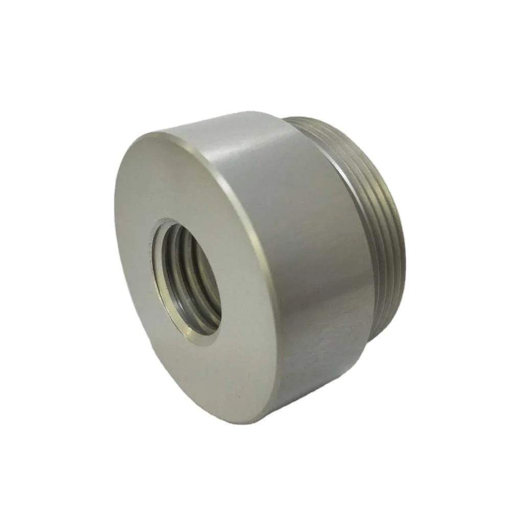 china products manufacturer lathe machining parts  aluminum anodizing threaded bush high precision cnc services