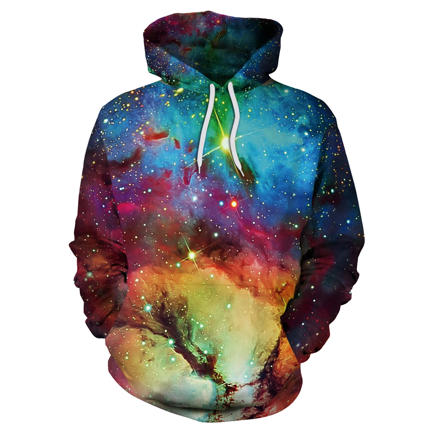 NADANBAO Brand New Style New Trendy Hoodies Sweatshirts Printed Men Hoodies Space Galaxy 3D Pullover Hooded Causal Hoodies Lined