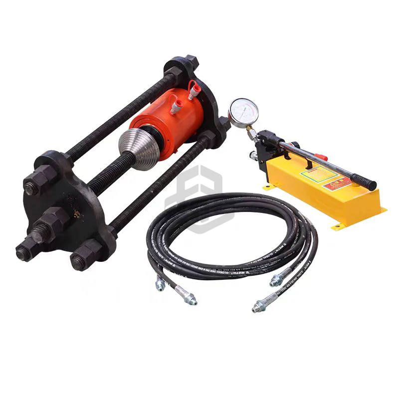 new model hand power master pin chain track link press machines for 100 TON rack pin removal equipment hydraulic pressing