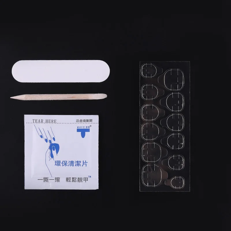 Press on Nail tip Pieces Solid Color Nail Art Finished Removable Wearable Nail Pieces 30pcs Patches For Free Jelly Glue