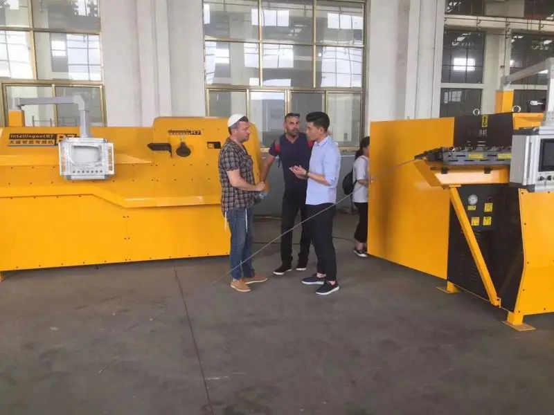 Simple construction automatic stirrup bending machine automative/ motor rebar