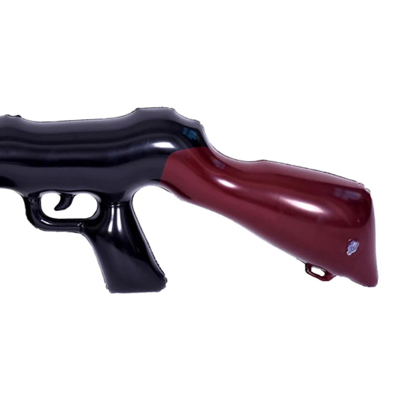 Phthalate free PVC plastic blow up weapon toy inflatable gun toys