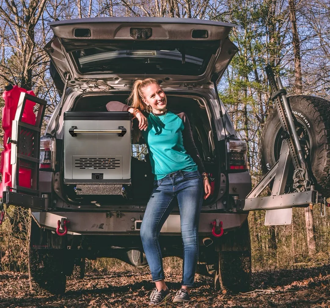 
Dropshipping Aspenora 35L dual zone 220v ac dc camping refrigerator compressor mini freezer 55L 12v car fridge portable 