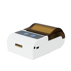 Pos58 Mini Portable Thermal Receipt Printer QS5803 Thermal Label Printer Wireless Bluetooth RS232 Pocket Printer Wholesale