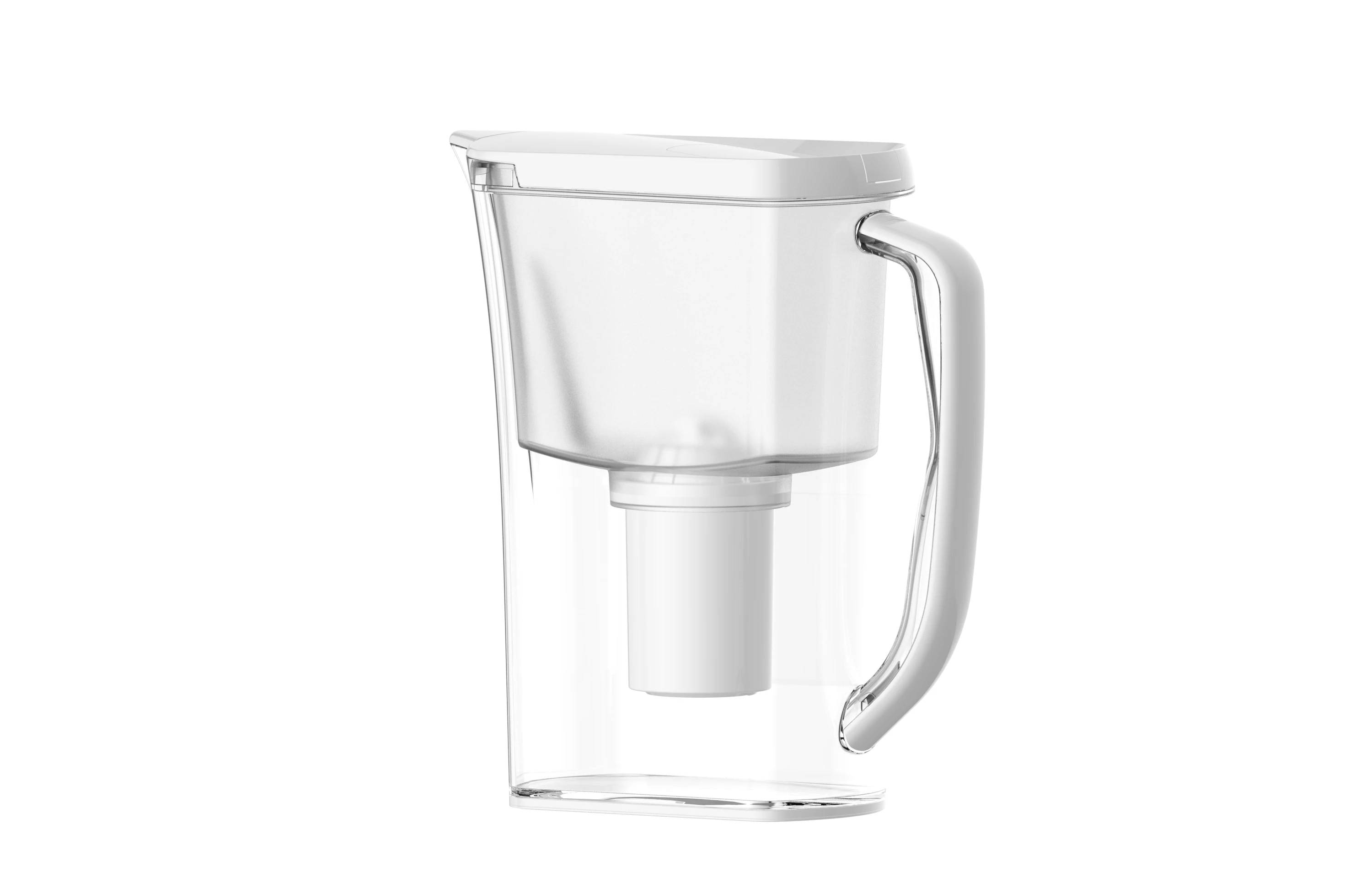 healthy drinking water filter pitcher home use water purifier professional alkaline water filter jug  with carbon fiber