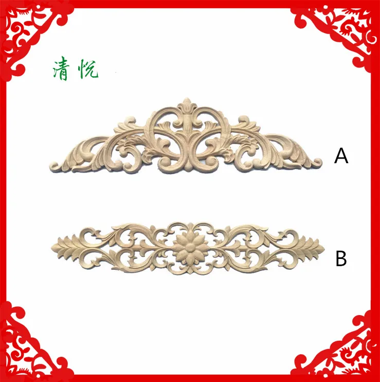 Professional supplier wood carving wood carving onlay wood carving decoration