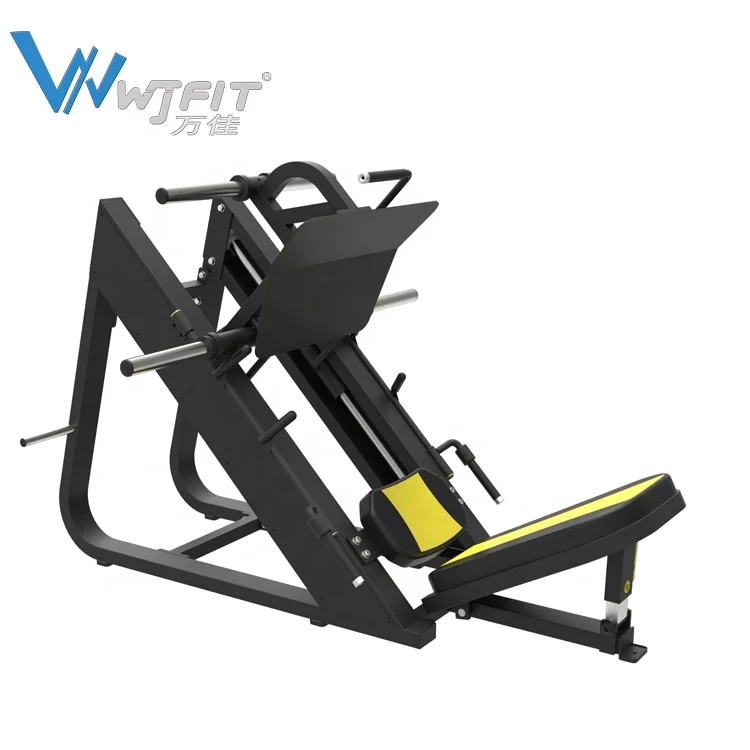 Q235 Steel Leg Press Machine Commercial Gym Strength Training Machine 45 Degree Leg Press Machine