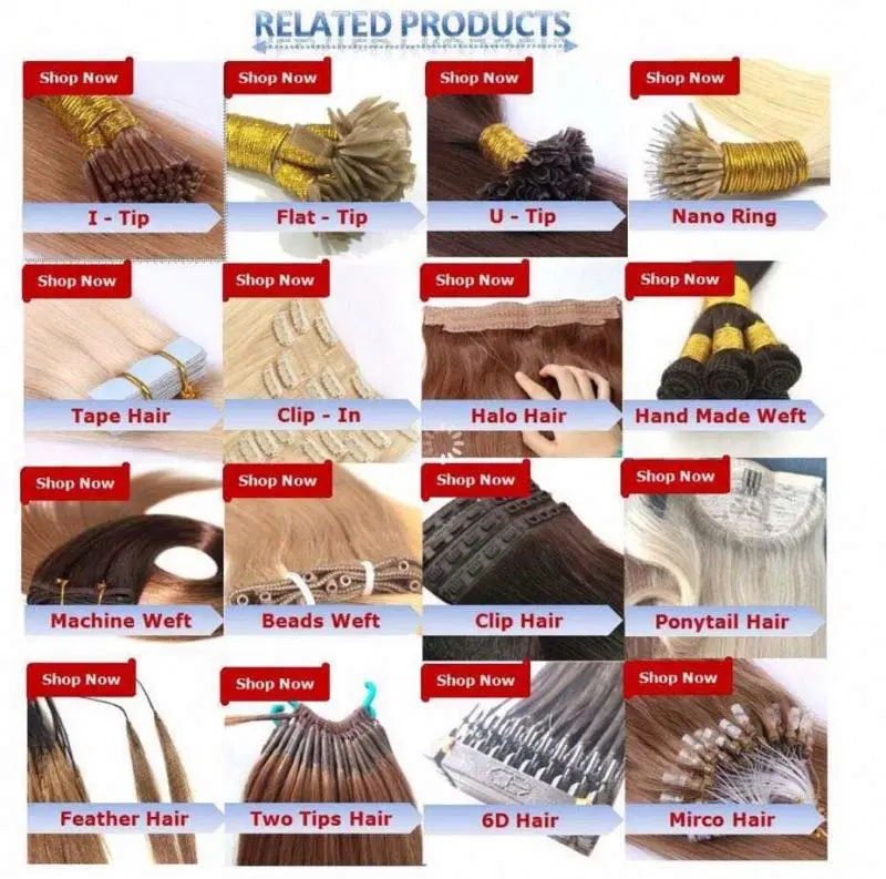 Tip Oli Hair Russian Tips Needle And Thread Set For Hair Twins Tip No Knot