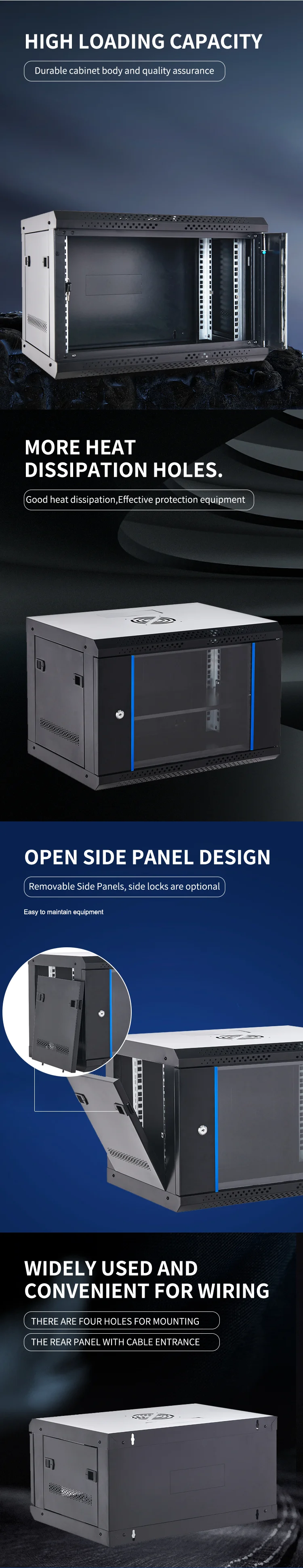 2 Network cabinet 4u rack