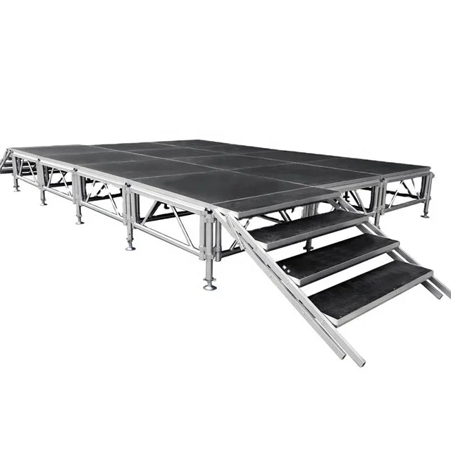 Hot selling easy setup cheap stage platform 1m x 2m