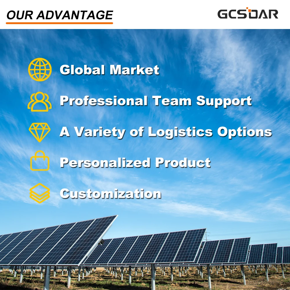 GCSOAR Indoor Outdoor On-grid & Off-grid Solar Energy System