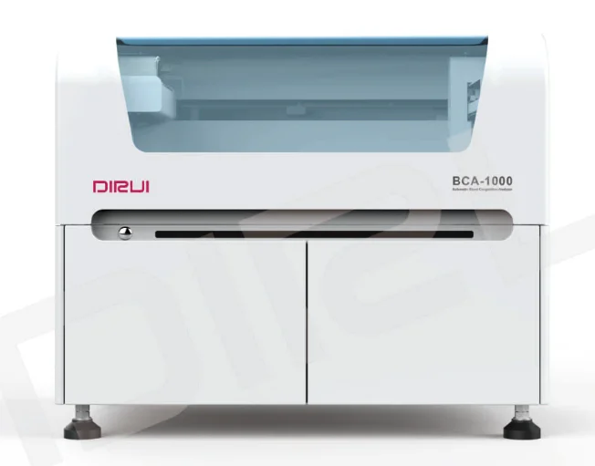 Dirui абсолютно новый BCA-1000 автоматический анализатор свертывания крови машина для больницы или клинике низкая цена с высоким качеством