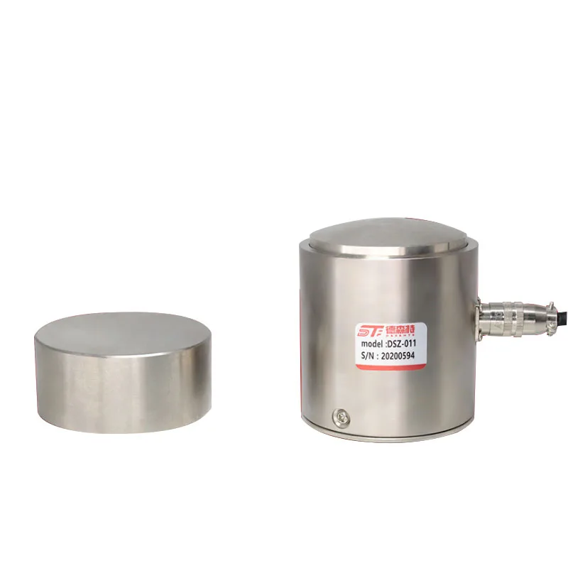Large Range Load cell Weiging Sensor Canister Compression Column Weight Transducer 30T 100T 500T 1000T Pressure High precision