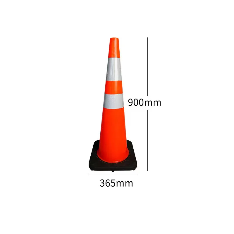 36Inch 70Cm 50Cm Yellow Pvc European Collapsible Lime Traffic Cones Bar Colors Plastic Cone