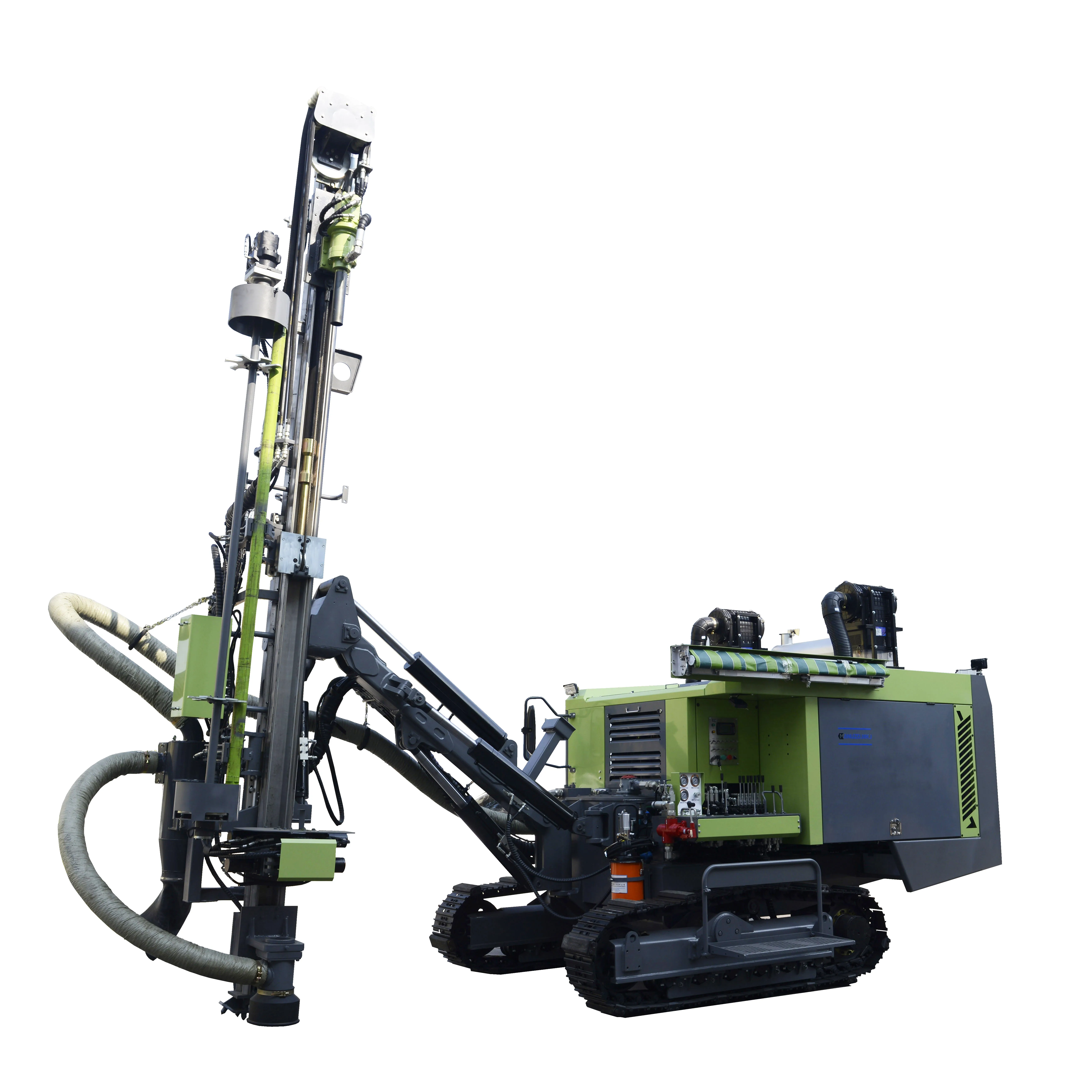 High quality reasonable price portable Integrated air compressor drilling rig machine for sale