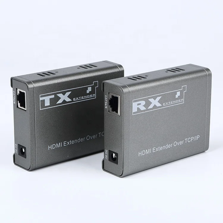 250M TX RX Compatible Extender Cat5e/Cat 6 Ethernet IP TCP Signal Support One TX Connect More RX Over POE Switch