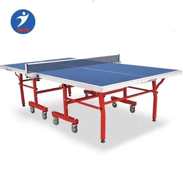 Indoor table tennis tables 15mm waterproof board mesa de ping pong with wheels