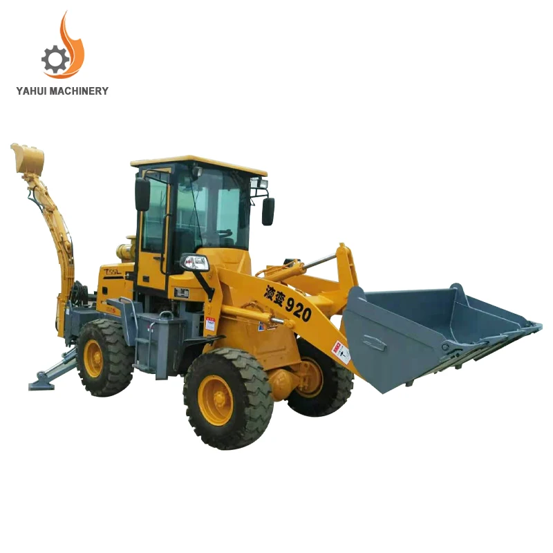 920 Construction Equipment Compact backhoe loader with optional attachments